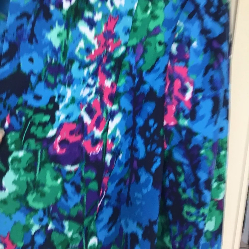 Beautiful church Ladies dressy Jacket Kim Rogers 8p petite Spring Turquoise NWOT - Picture 5 of 16